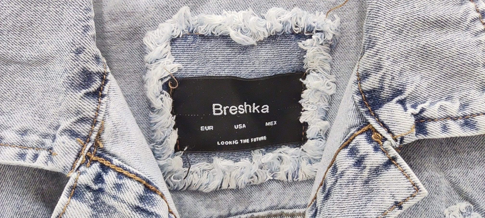 کت جین دخترانه ترک طرح گوزن برند bershka