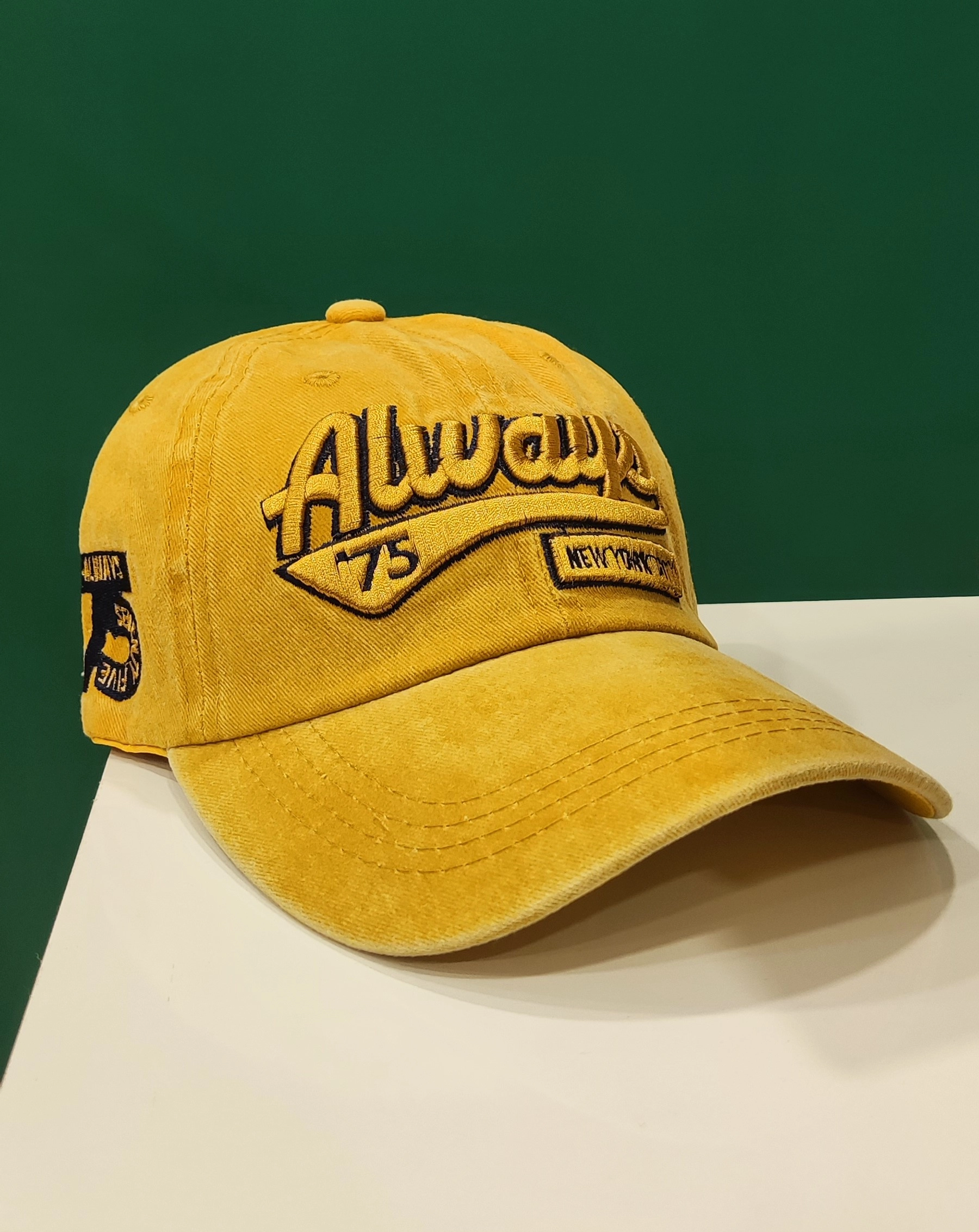 کلاه اسپرت نقابداره کتان طرح Always new york city پسرانه و دخترانه